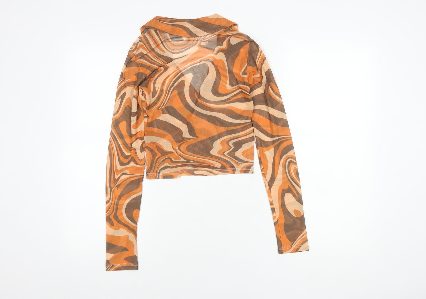 Urban Outfitters Women's Multicoloured Wrap Top S