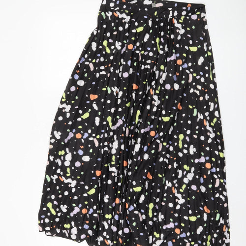ASOS Women's Multicoloured Midi Pleated Skirt Size 12