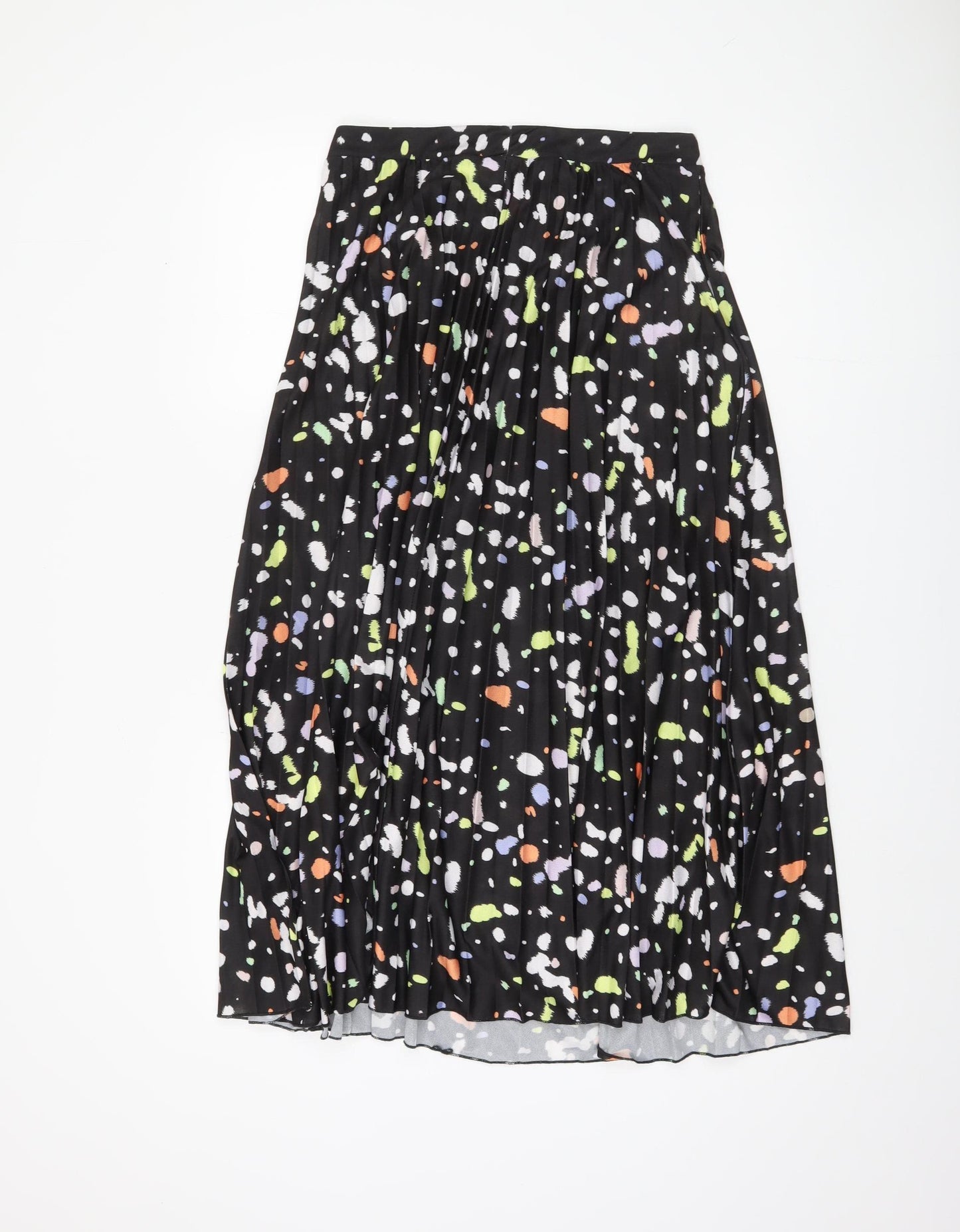 ASOS Women's Multicoloured Midi Pleated Skirt Size 12
