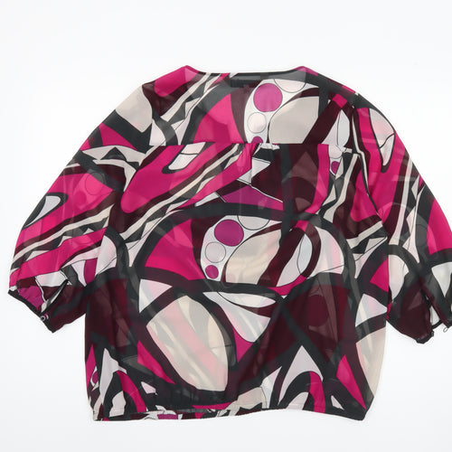 Principles Women's Multicoloured Geometric Blouse 18