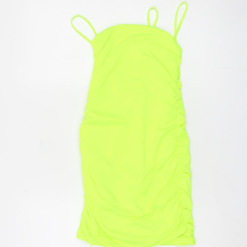 Oh Polly Women's Green Bodycon Dress, UK 8, Perfect Party Wear