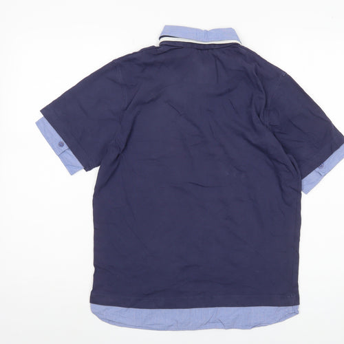 Timberland Boys Blue Polo Shirt 14 Years Spring Summer