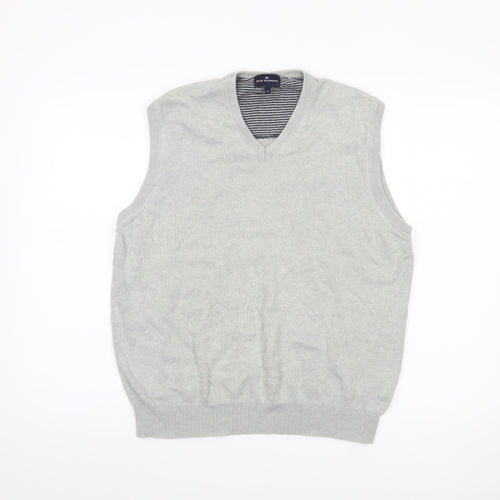 Marks and Spencer Men's Grey Sleeveless Vest M