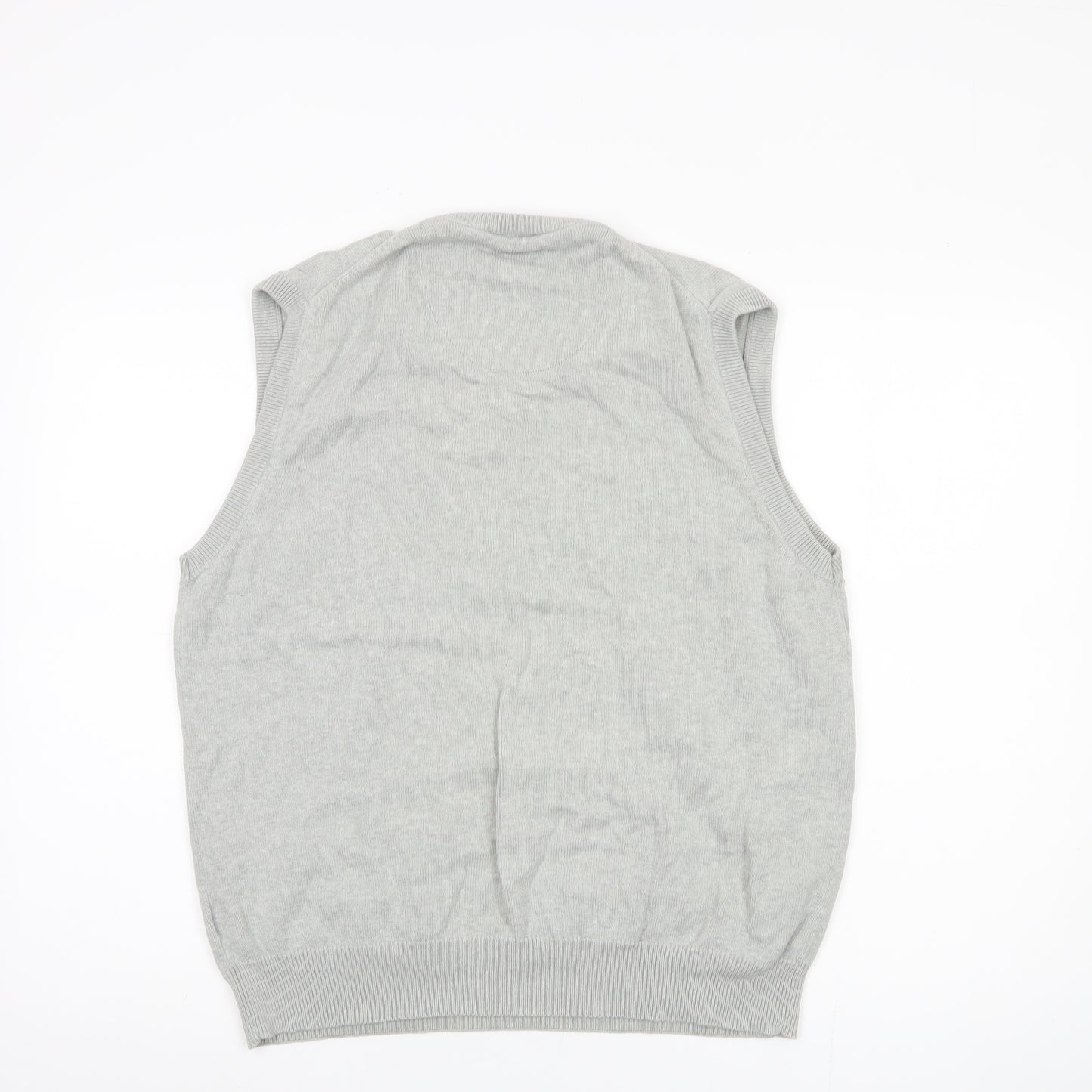 Marks and Spencer Men's Grey Sleeveless Vest M