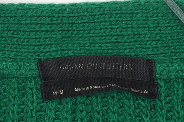 Urban Outfitters Women's Green V-Neck Cardigan, M