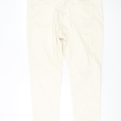 Marks and Spencer Women's Ivory Slim Jeans Size 20