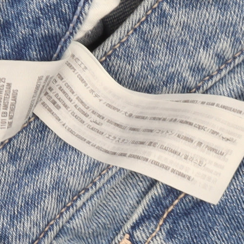 Hollister Women's Blue Relaxed Straight Jeans 17R
