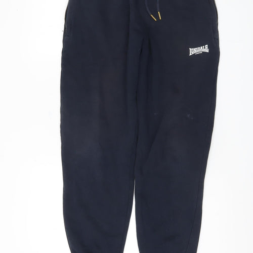 Lonsdale Men’s Blue Sweatpants, Size S, Casual Wear