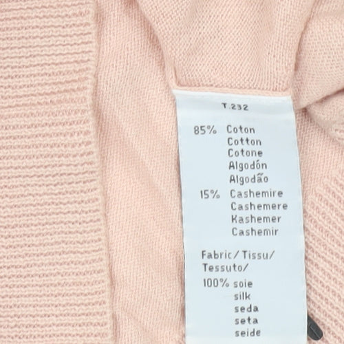 Gerard Darel Women’s Pink Scoop Neck Top Size 2