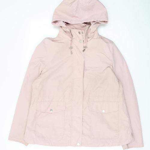 Marks and Spencer Women's Pink Hooded Jacket Size 16