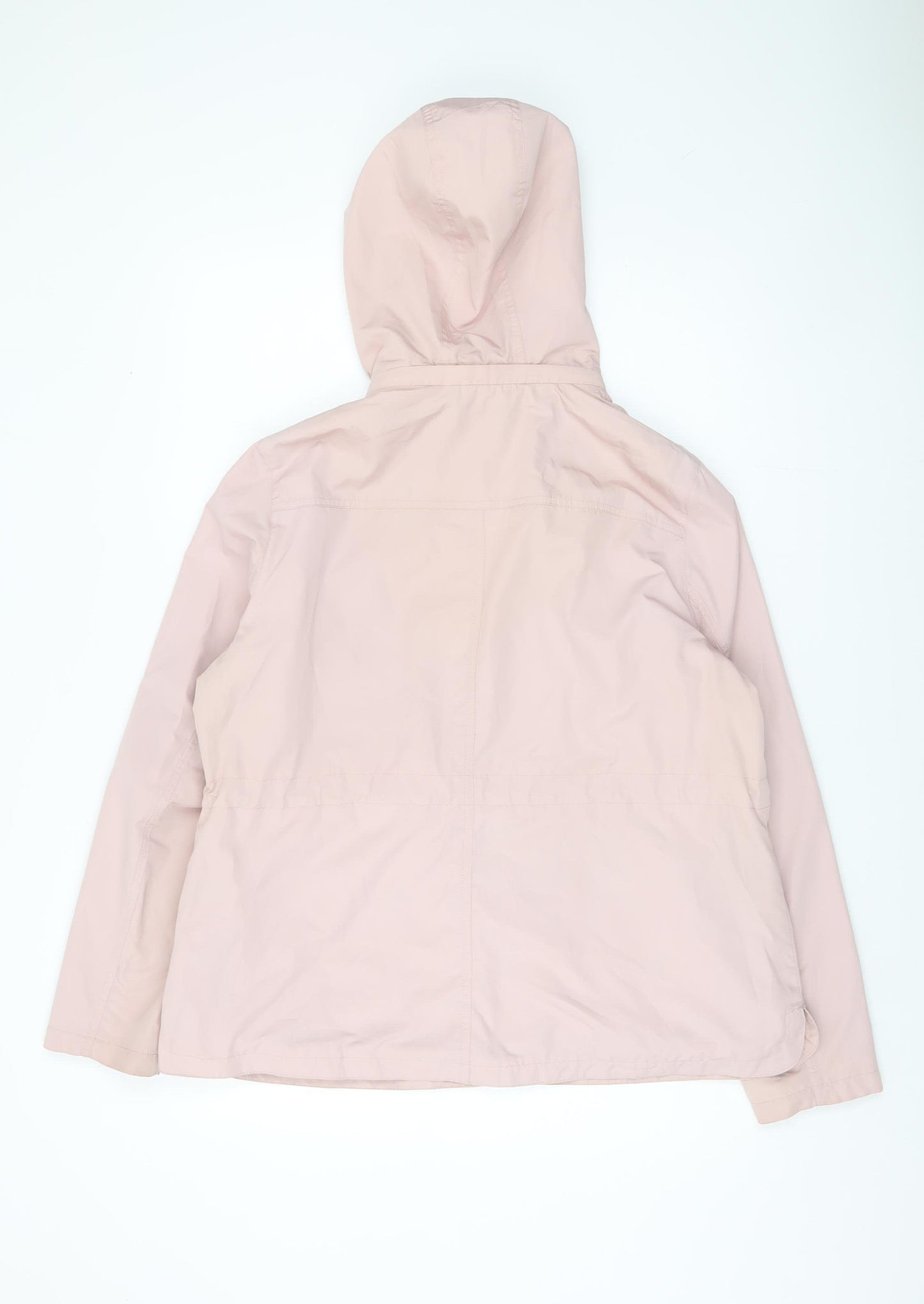 Marks and Spencer Women's Pink Hooded Jacket Size 16