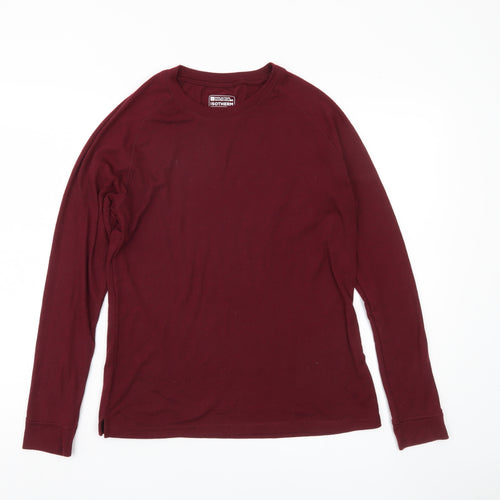 Mountain Warehouse Women's Red Pullover Top UK 12