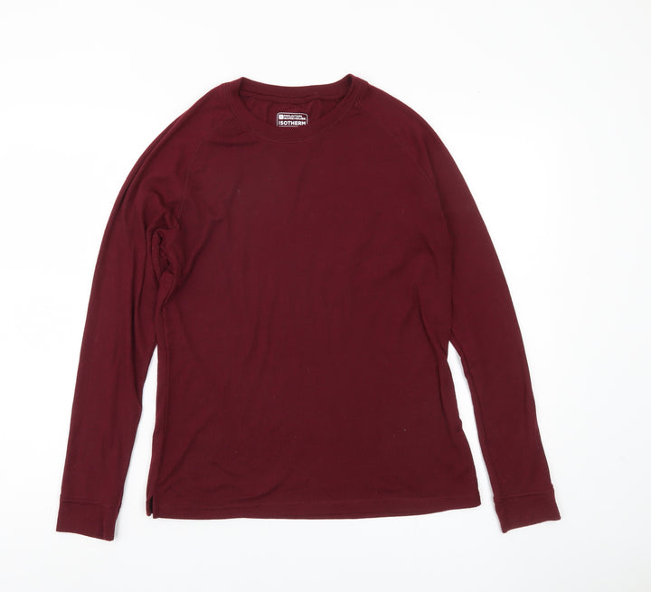 Mountain Warehouse Women's Red Pullover Top UK 12