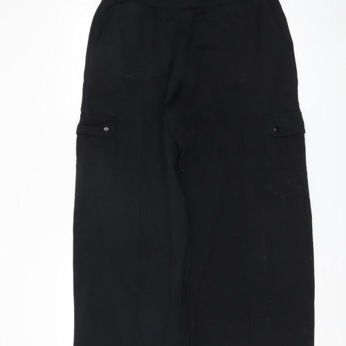 Marks and Spencer Women's Black Cargo Trousers UK 14