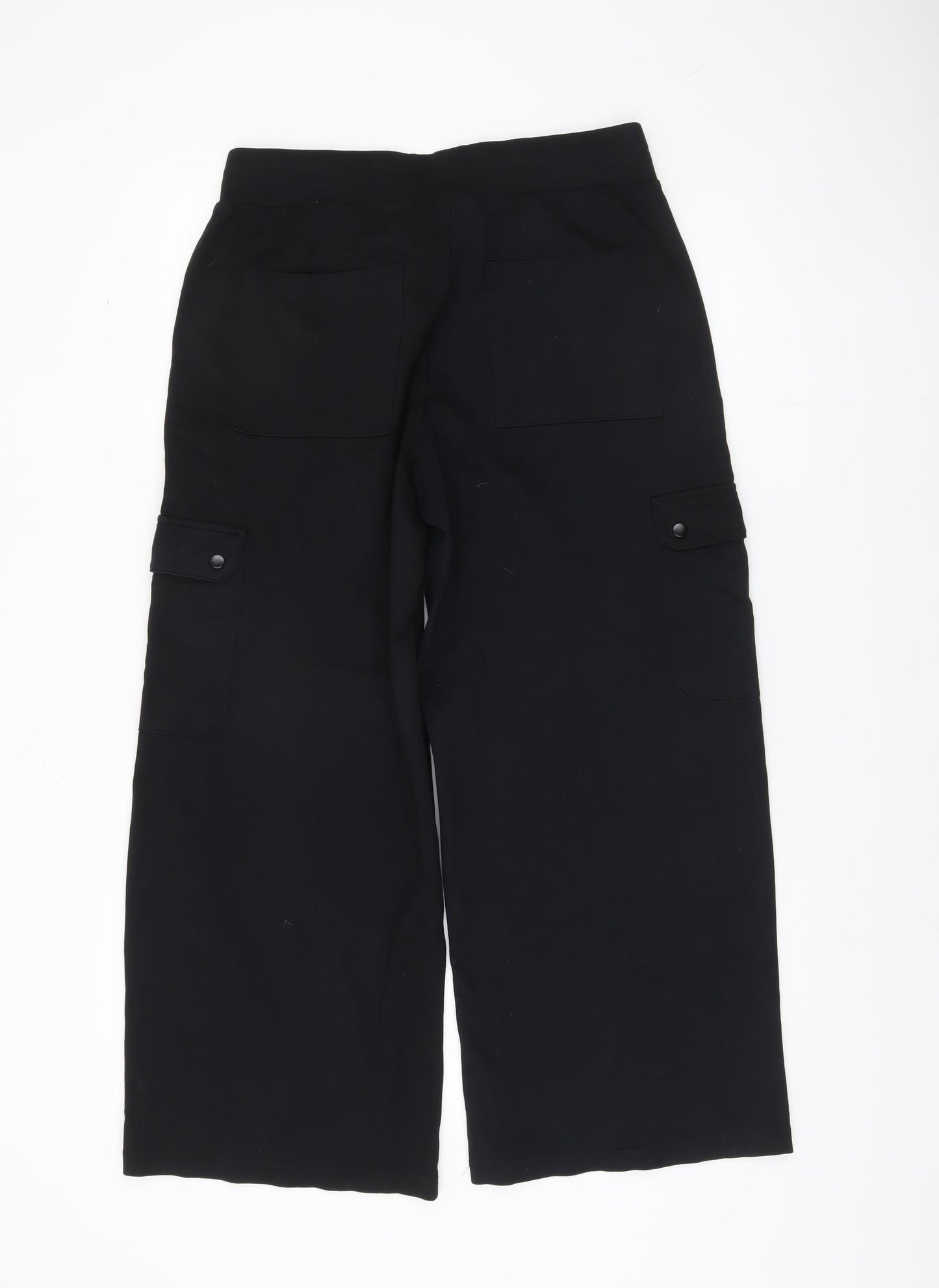 Marks and Spencer Women's Black Cargo Trousers UK 14