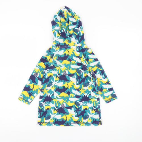 John Lewis Boys Dinosaur Print Hoodie Multicoloured 3 Years
