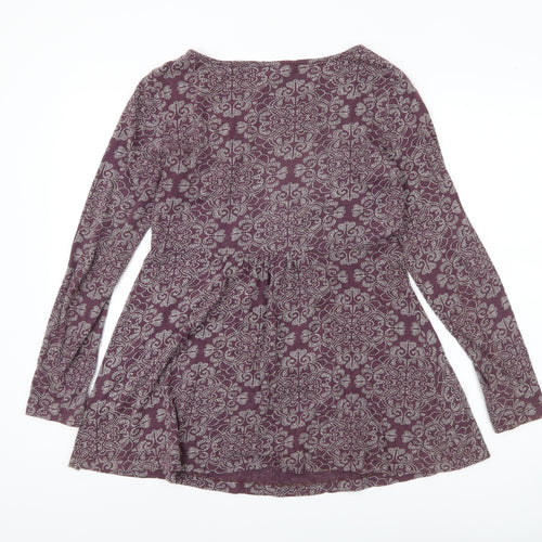 Nomads Women's Purple Floral Tunic Size 10