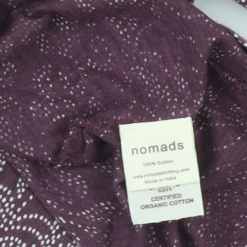Nomads Women's Purple Floral Tunic Size 10