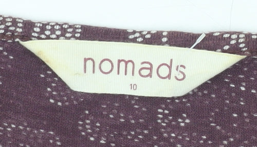 Nomads Women's Purple Floral Tunic Size 10