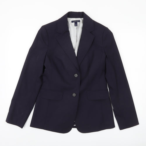 Lands' End Women's Blue Blazer Size 6, Classic Fit