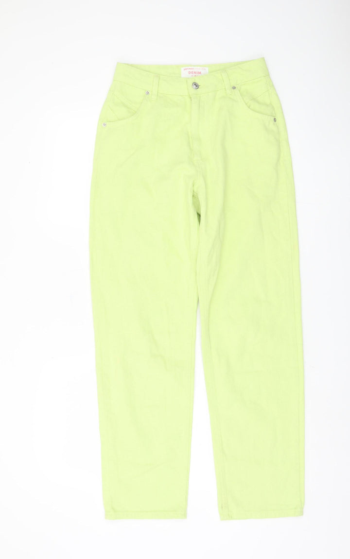New Look Women's Green Denim Jeans Size 8