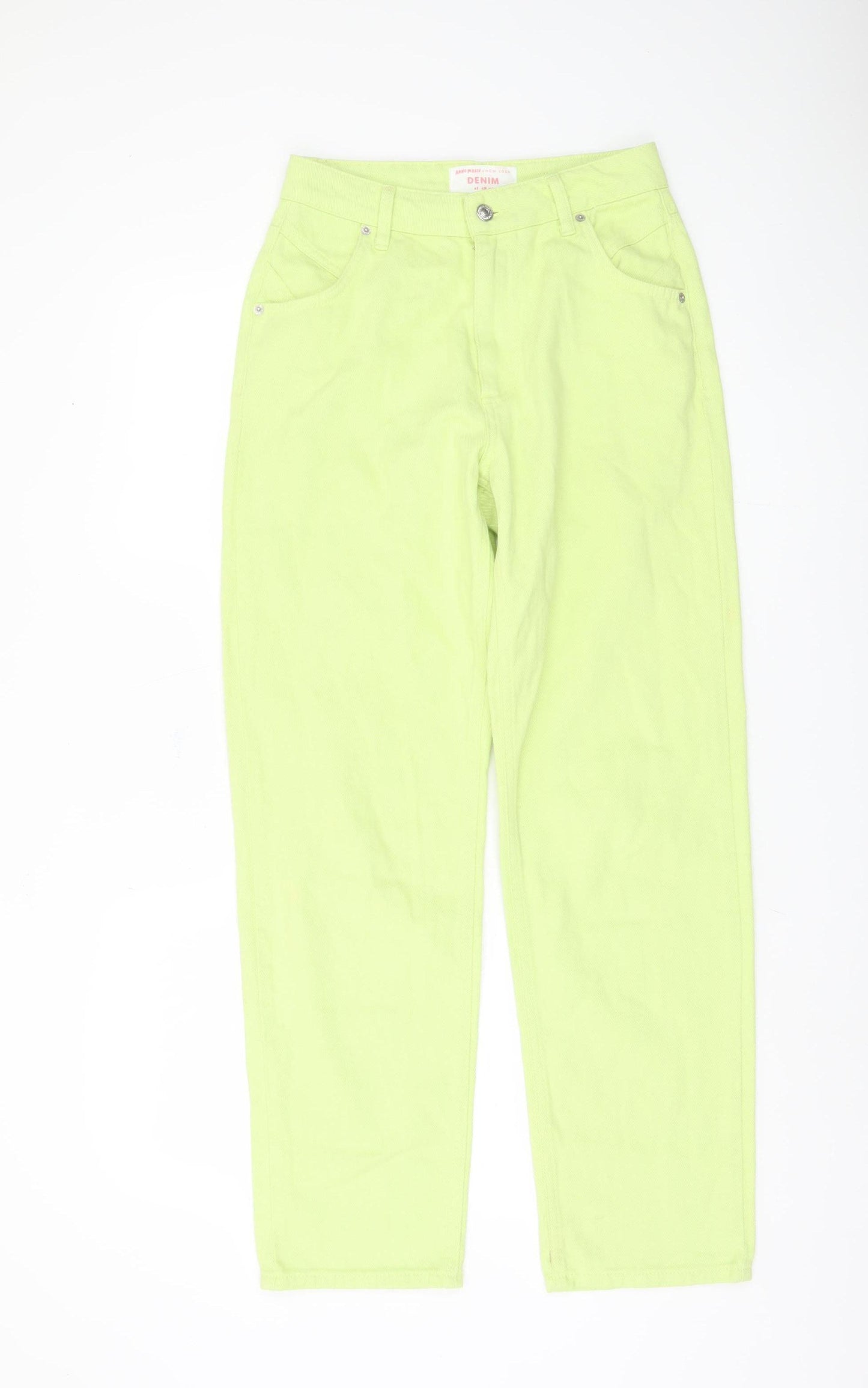 New Look Women's Green Denim Jeans Size 8