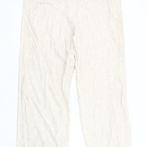 Marks and Spencer Women's Beige Trousers, Size 18