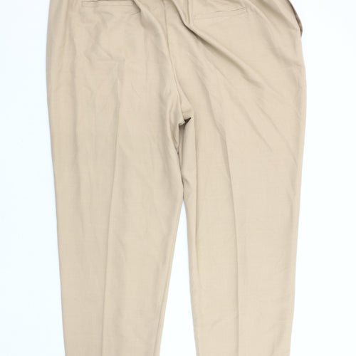 Marks and Spencer Women's Beige Trousers Size 24
