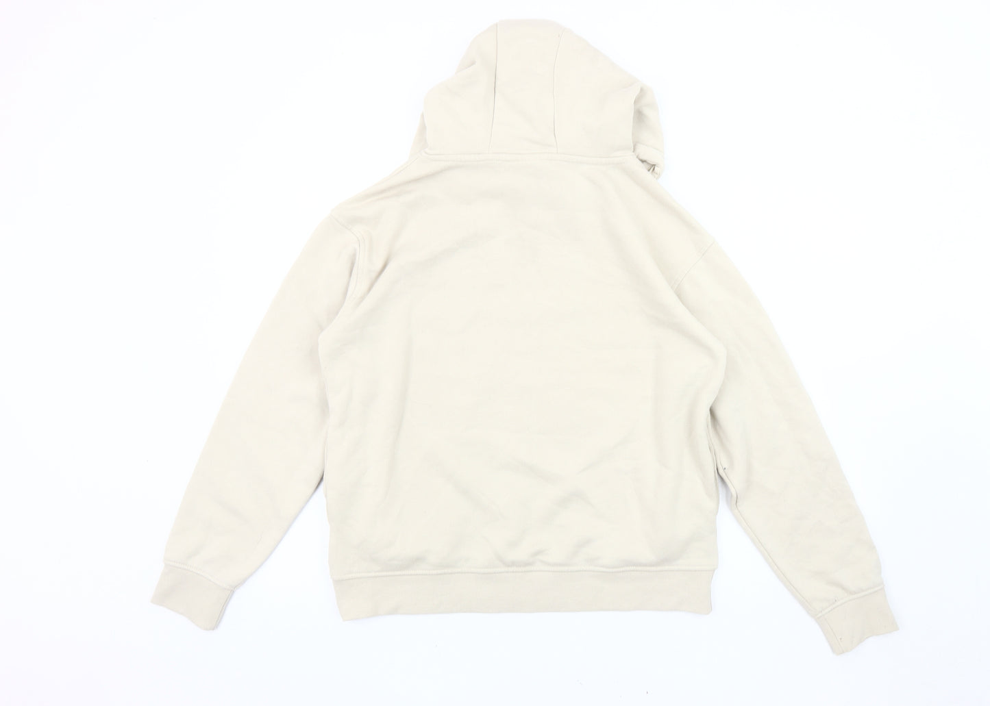 Primark Women's Beige Pullover Hoodie, S, Cartoon Design