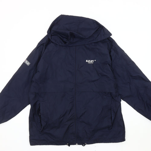B&C Collection Men's Blue Windbreaker Jacket M