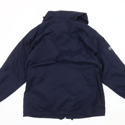 B&C Collection Men's Blue Windbreaker Jacket M