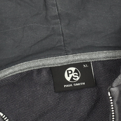 Paul Smith Men's Blue Hooded Jacket XL