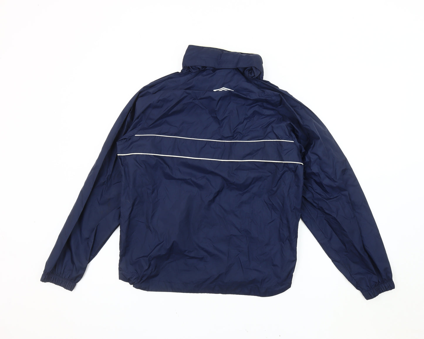 Umbro Boys Blue 1/4 Zip Nylon Hoodie 12 Years