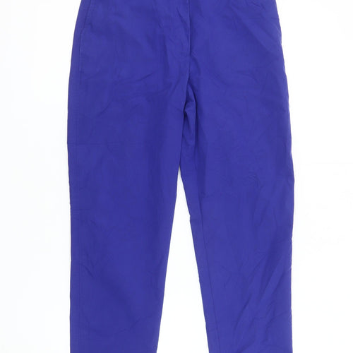 Marks and Spencer Women's Blue Chino Trousers Size 6