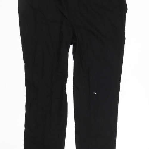 Marks and Spencer Men's Black Trousers XL Regular Fit