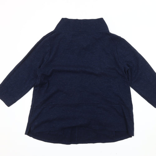 Mantaray Women's Blue 3/4 Sleeve Top Size 16