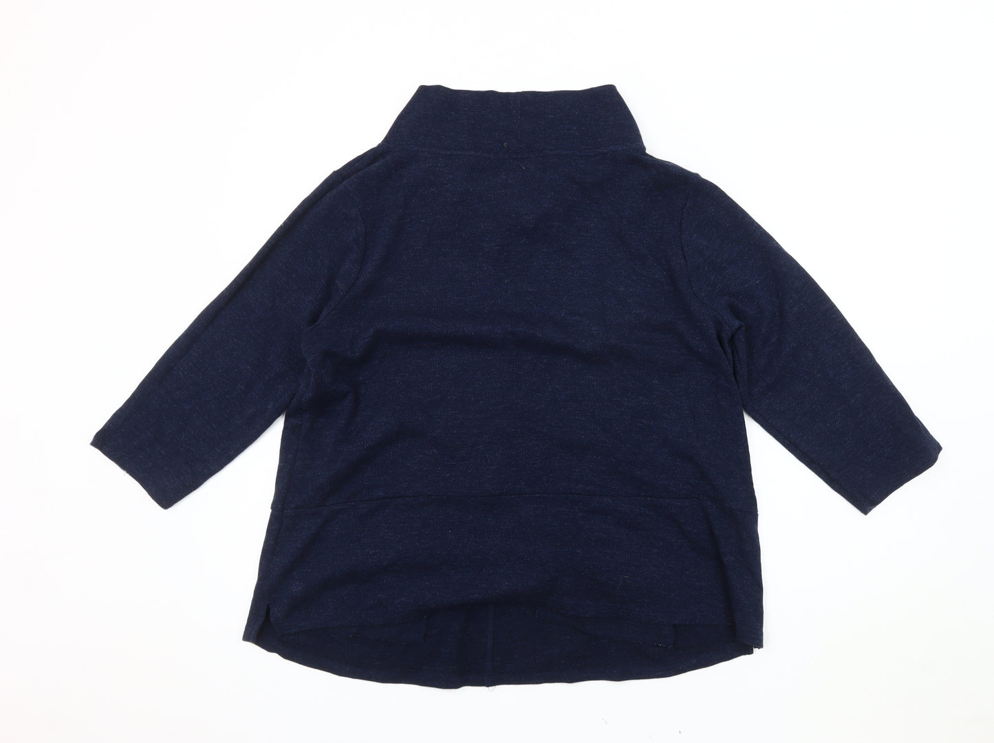 Mantaray Women's Blue 3/4 Sleeve Top Size 16