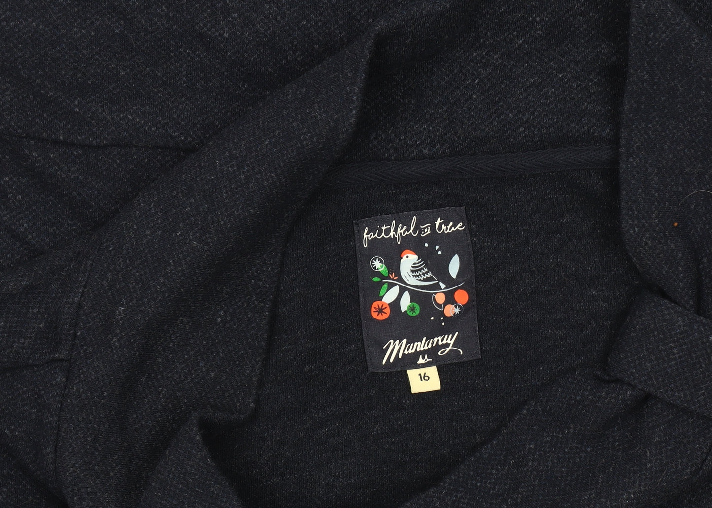 Mantaray Women's Blue 3/4 Sleeve Top Size 16