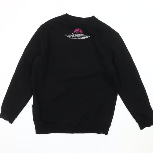 Aprex Men's Black Graphic Sweatshirt M