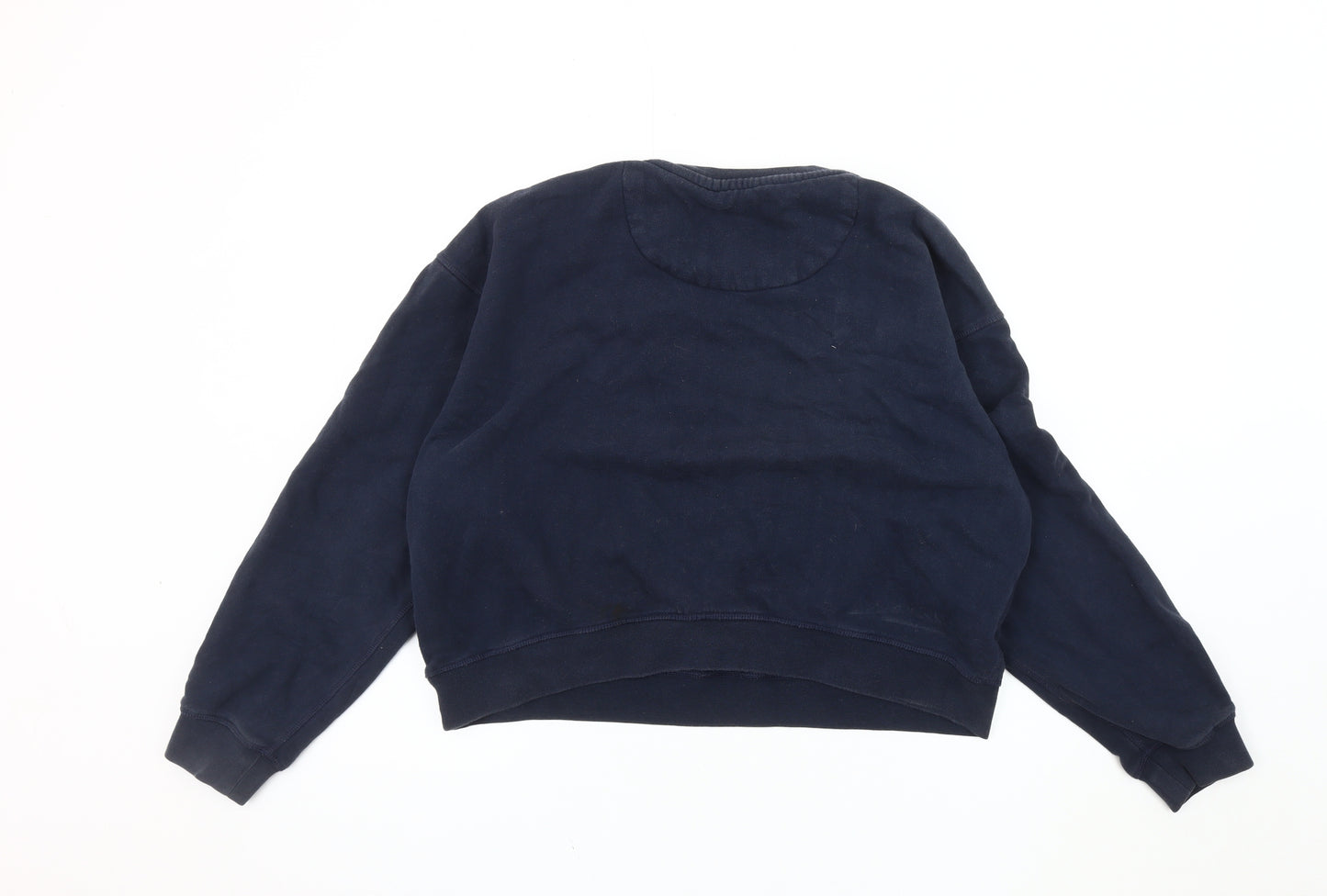 Jack Wills Women's Navy Sweatshirt UK 12 Cotton Blend