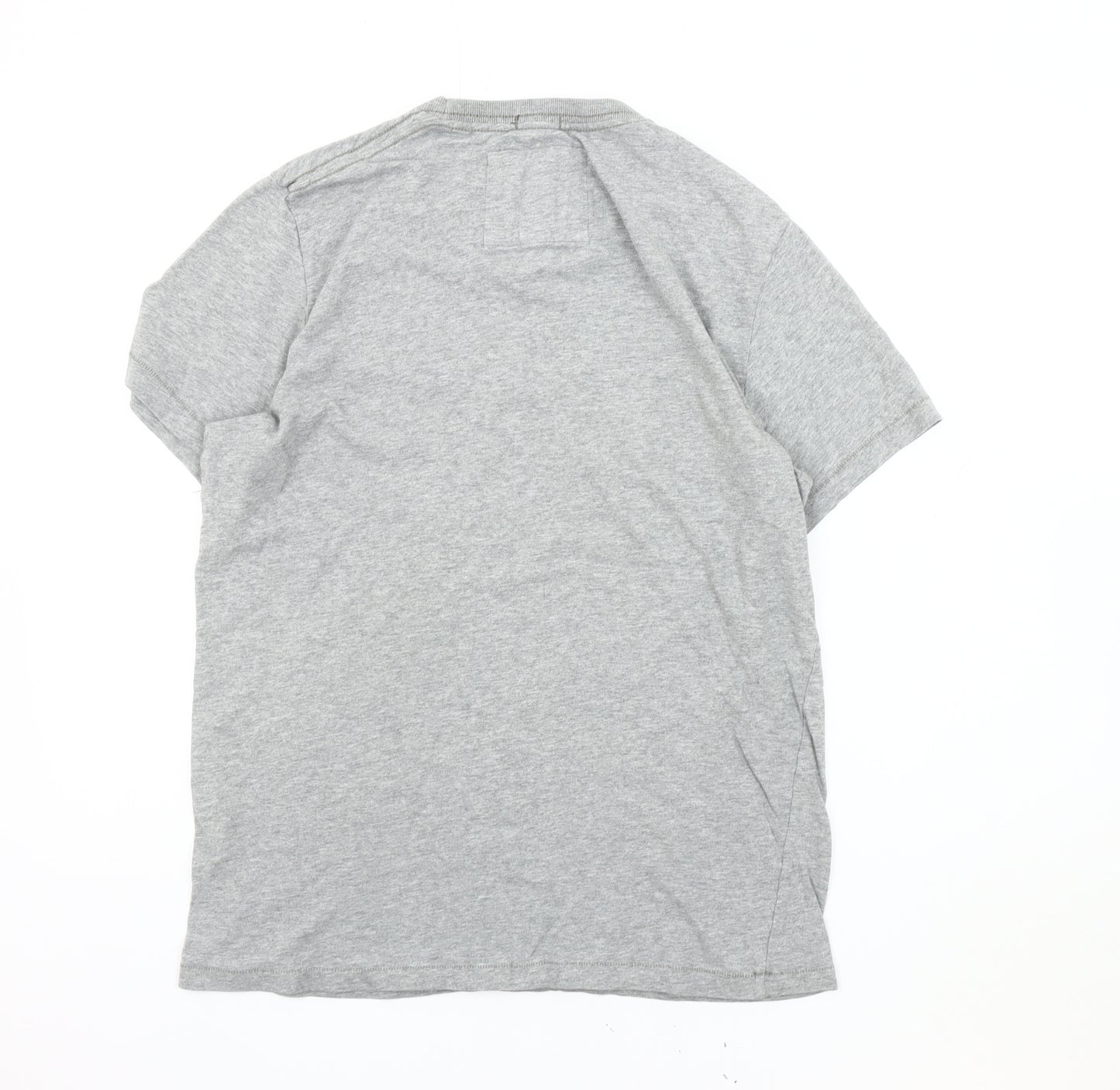 Abercrombie & Fitch Men's Grey Graphic T-Shirt L