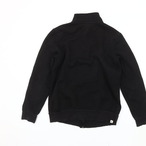 Puma Women's Black Jacket, Size 12, Casual Sports Style