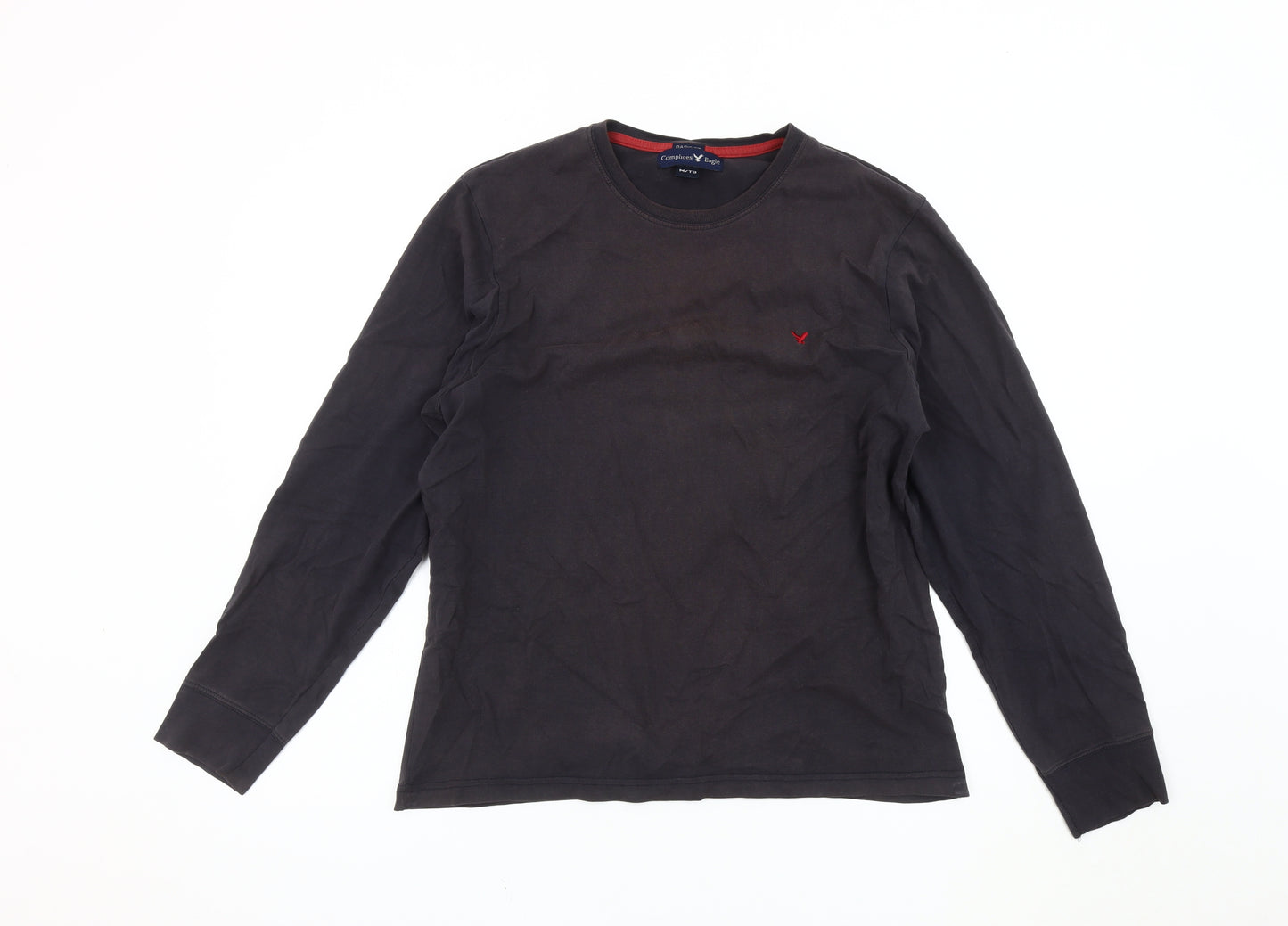 Complices Eagle Men's Black Long Sleeve T-Shirt MT