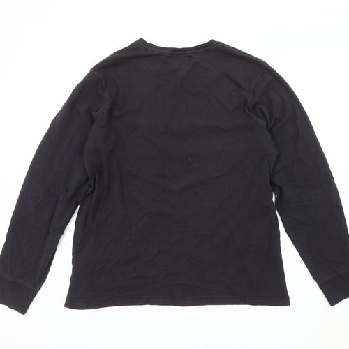 Complices Eagle Men's Black Long Sleeve T-Shirt MT