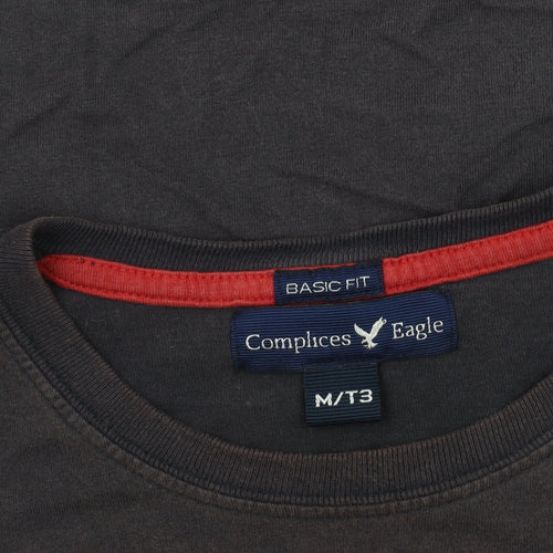 Complices Eagle Men's Black Long Sleeve T-Shirt MT