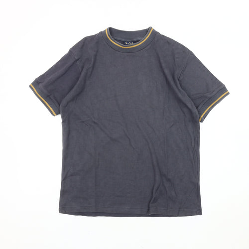 LG Men's Grey Modal Cotton T-Shirt Large