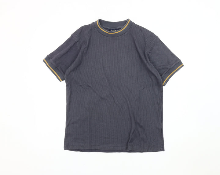 LG Men's Grey Modal Cotton T-Shirt Large