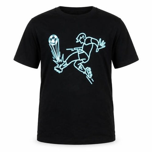 GAP Boys Black Sports Theme Cotton T-Shirt, Size 8