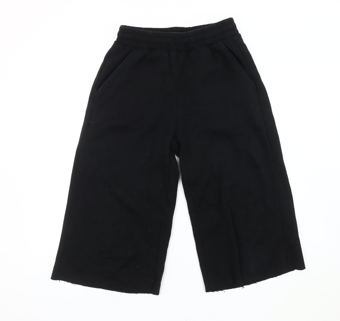 Bershka Women's Black Jogger Trousers Size 8