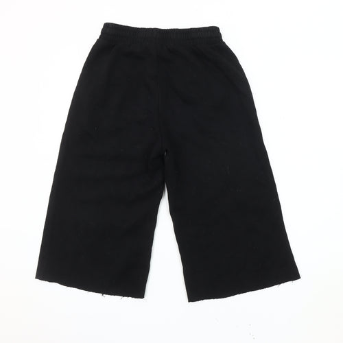 Bershka Women's Black Jogger Trousers Size 8